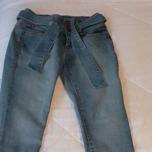 High rise jeans